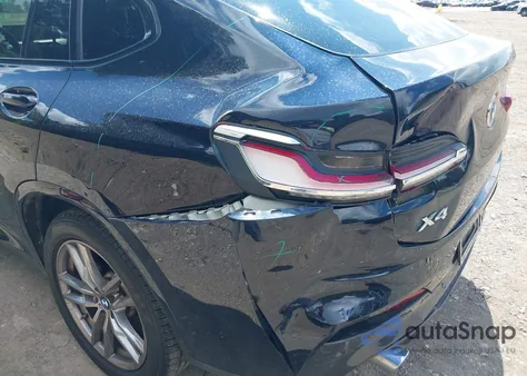 2021 BMW X4 xDrive30I из США, поврежденный, VIN 5UX2V1C02M9H50286